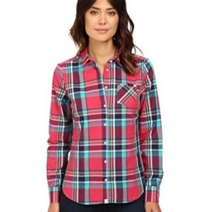 NWT-U.S. POLO ASSN. Red Cotton Plaid Shirt Medimu